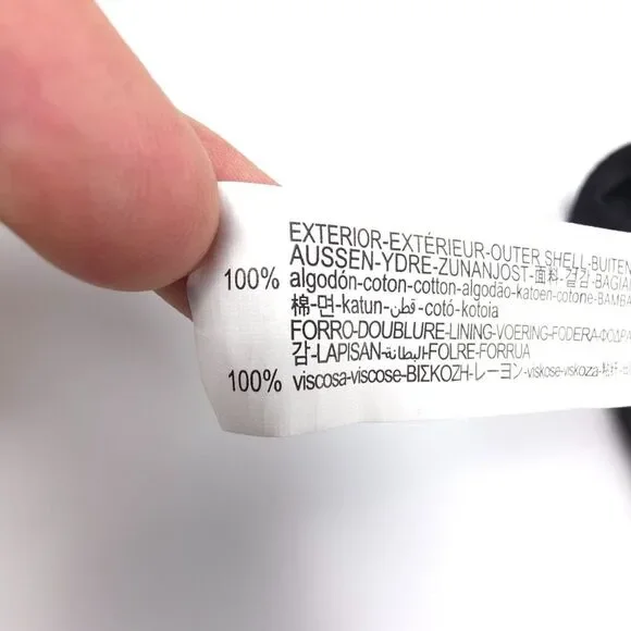 ZARA Wide Leg Sheer Eyelet Lace Crop Pants Soft Girl Boho Minimal Resort Black - Picture 7 of 7